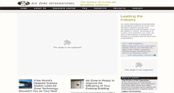 Desktop Screenshot of airzoneinc.com